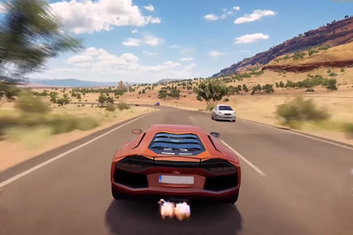 Lamborghini Car Game APK screenshot 1