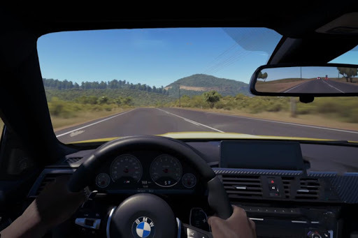 Racing BMW Car Game APK screenshot 1