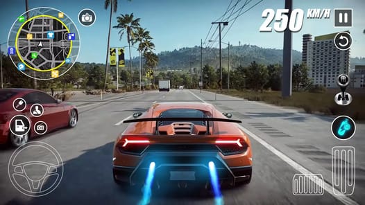 Traffic Driving Car Crash APK screenshot 1