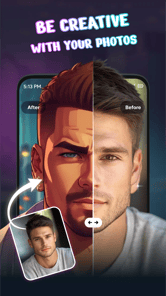 Cartoon Photo Editor - ToonAI APK screenshot 1