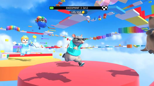 Mega Parkour: Obby Escape Run APK screenshot 1