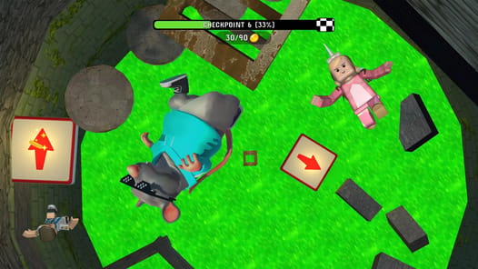 Mega Parkour: Obby Escape Run APK screenshot 1