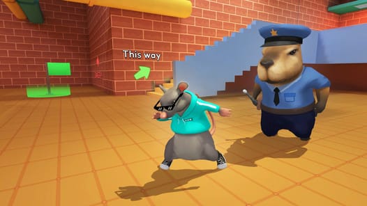Obby Escape: Prison Rat Dance APK screenshot 1