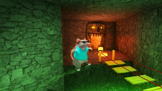 Obby Escape: Prison Rat Dance APK screenshot 1