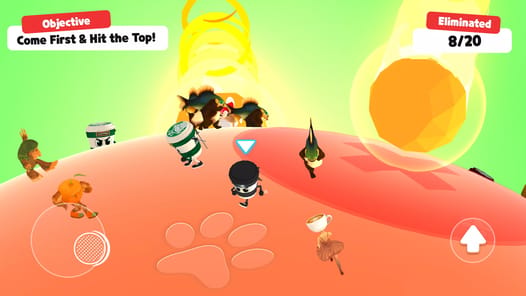 Silly Guys Race: Fall & Run APK screenshot 1