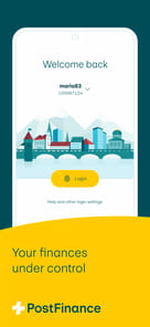 PostFinance App APK screenshot 1