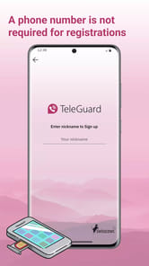 TeleGuard APK screenshot 1