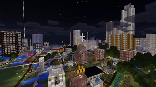 City maps for MCPE APK screenshot 1