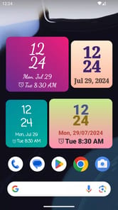 Magic Clock Widget APK screenshot 1