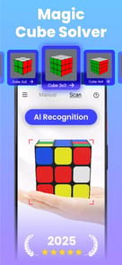 CubeSolver AI - Magic Cube 3D APK screenshot 1 CubeSolver AI - Magic Cube 3D APK screenshot 1