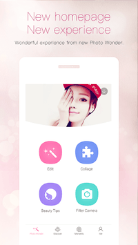 PhotoWonder: Pro Beauty Photo Editor&Collage Maker APK screenshot 1