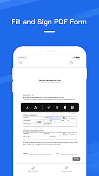 WPS Fill & Sign APK screenshot 1