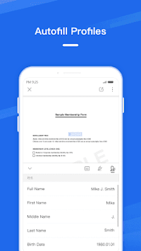 WPS Fill & Sign APK screenshot 1