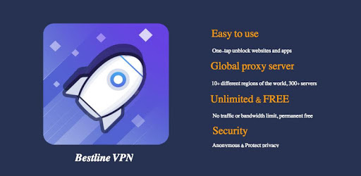 install Bestline VPN - Free & Fast & Unlimited & Unblock on PC