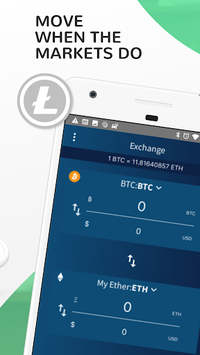 Edge - Bitcoin, Ethereum, Monero, Ripple Wallet APK screenshot 1