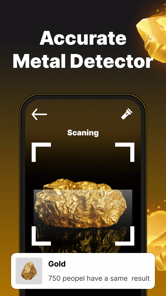 Gold Detector, Metal Detector APK screenshot 1