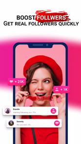 Real Followers and Likes APK screenshot 1