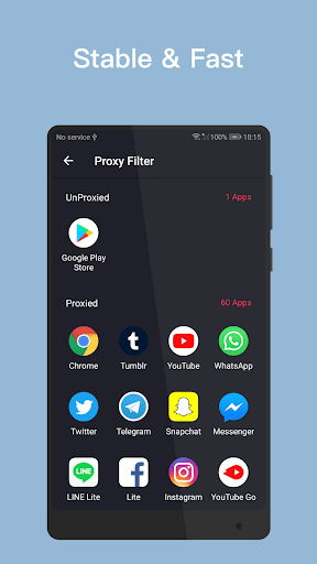 VPN Inf - Unlimited Free VPN & Fast Security VPN APK screenshot 1