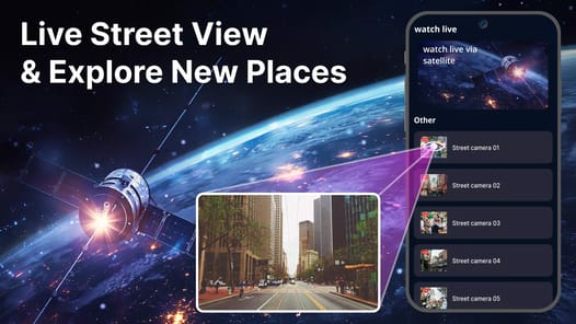 Live Satellite View-Earth Maps APK screenshot 1