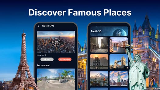 Live Satellite View-Earth Maps APK screenshot 1