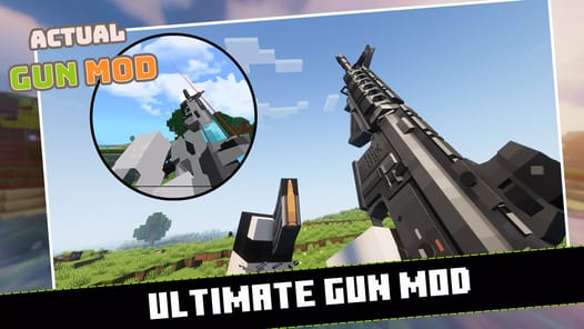 Actual Gun Weapon Mod for MCPE APK screenshot 1