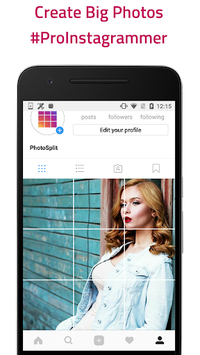PhotoSplit - Photo Grid Maker for Instagram APK screenshot 1 PhotoSplit - Photo Grid Maker for Instagram APK screenshot 1
