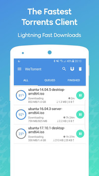 WeTorrent - Torrent Downloader APK screenshot 1
