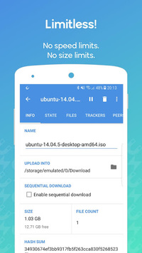 WeTorrent - Torrent Downloader APK screenshot 1