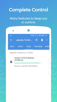 WeTorrent - Torrent Downloader APK screenshot 1