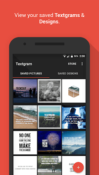Textgram - write on photos APK screenshot 1 Textgram - write on photos APK screenshot 1