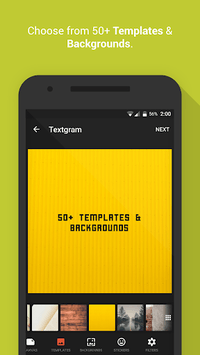 Textgram - write on photos APK screenshot 1 Textgram - write on photos APK screenshot 1