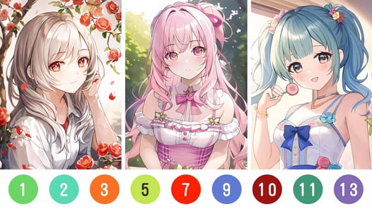 Color by Number APK screenshot 1