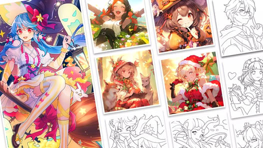 Color by Number APK screenshot 1