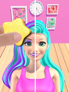 Color Reveal Suprise Doll Game APK screenshot 1