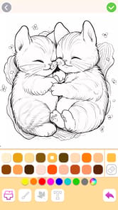 Animal coloring pages games APK screenshot 1