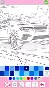 Car coloring games - Color car APK screenshot 1 Car coloring games - Color car APK screenshot 1