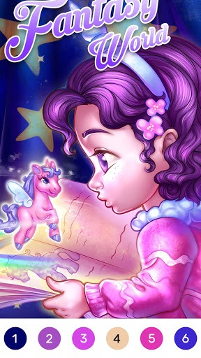 Tap Color Lite - Color by Number& Paint by Numbers APK screenshot 1