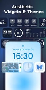 Color Widgets, Theme: iWidgets APK screenshot 1