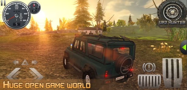 Russian Car Driver Uaz Hunter APK screenshot 1