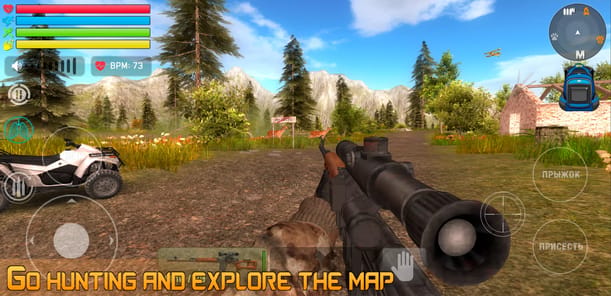 Russian Car Driver Uaz Hunter APK screenshot 1