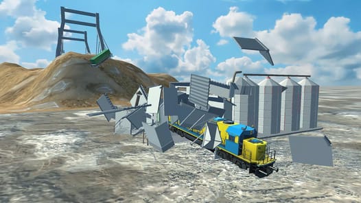 Train vs car games. Train game APK screenshot 1