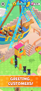 Awesome Park : Idle Game APK screenshot 1