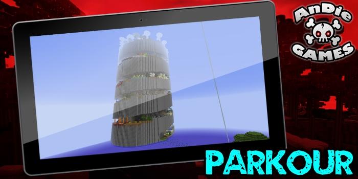 Parkour Spiral Map for MCPE APK screenshot 1 Parkour Spiral Map for MCPE APK screenshot 1