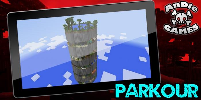 Parkour Spiral Map for MCPE APK screenshot 1 Parkour Spiral Map for MCPE APK screenshot 1