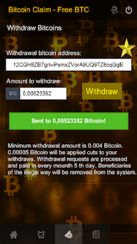 Bitcoin Claim - Free BTC APK screenshot 1