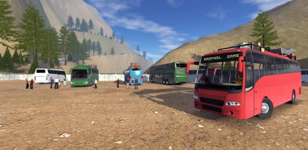 Bus Simulator : Extreme Roads APK screenshot 1