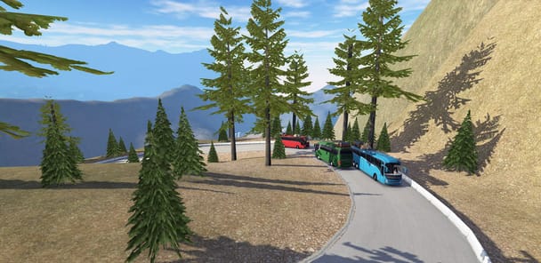 Bus Simulator : Extreme Roads APK screenshot 1
