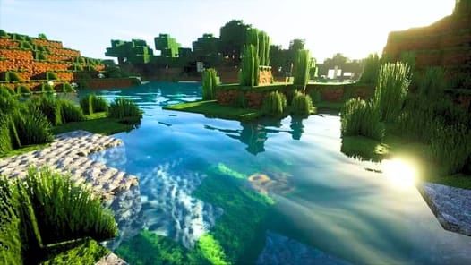 Realistic Shader Mod Minecraft APK screenshot 1 Realistic Shader Mod Minecraft APK screenshot 1