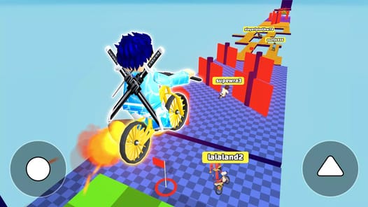 Bike Parkour: Obby Game APK screenshot 1