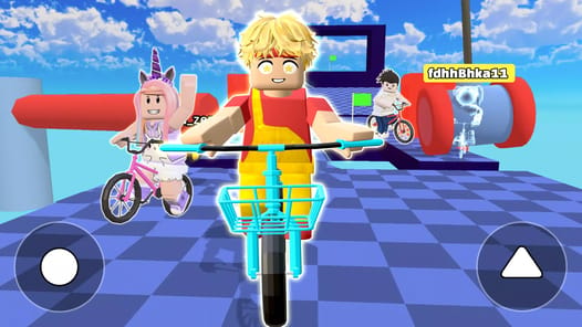 Bike Parkour: Obby Game APK screenshot 1